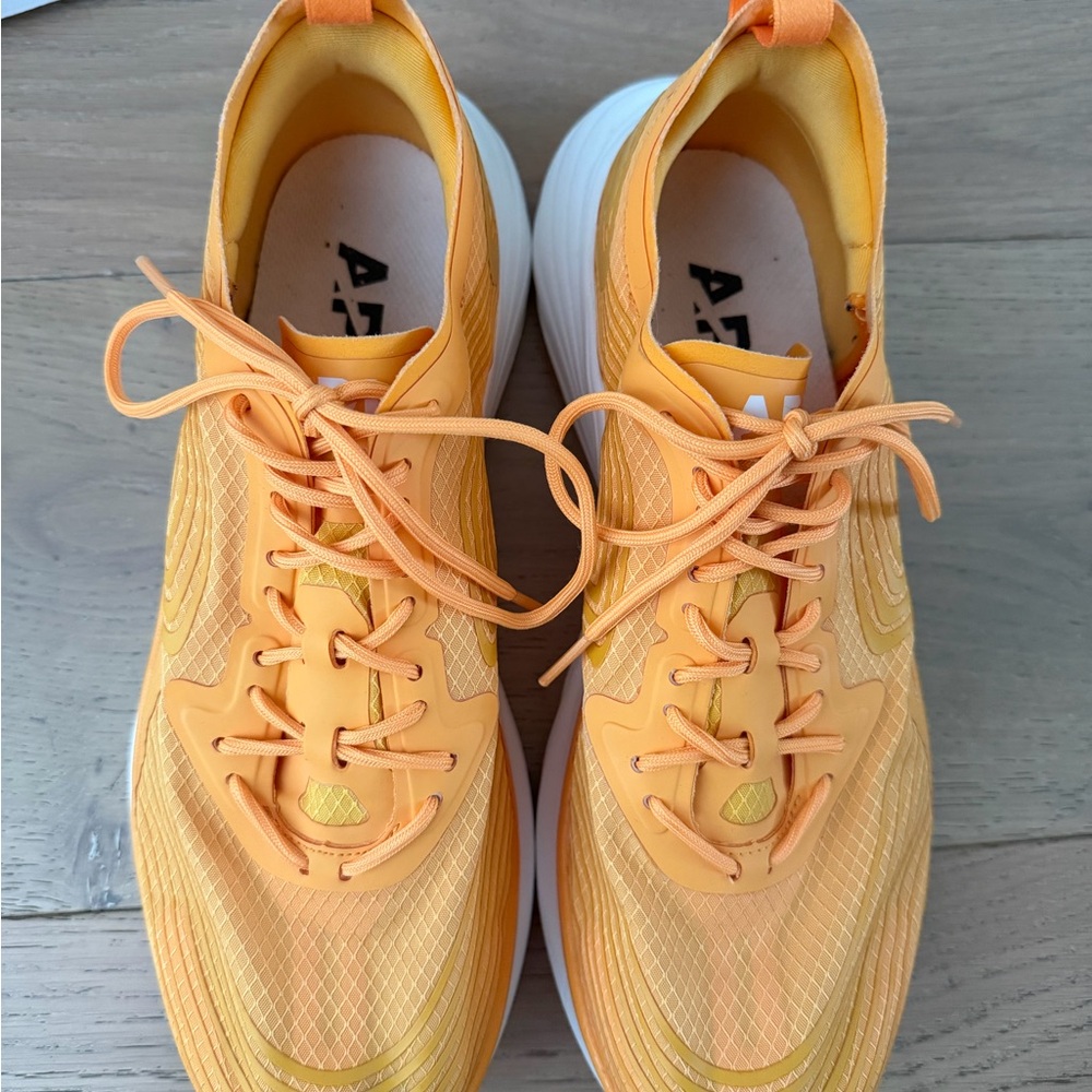 APL Streamline Orange Athletic Sneakers